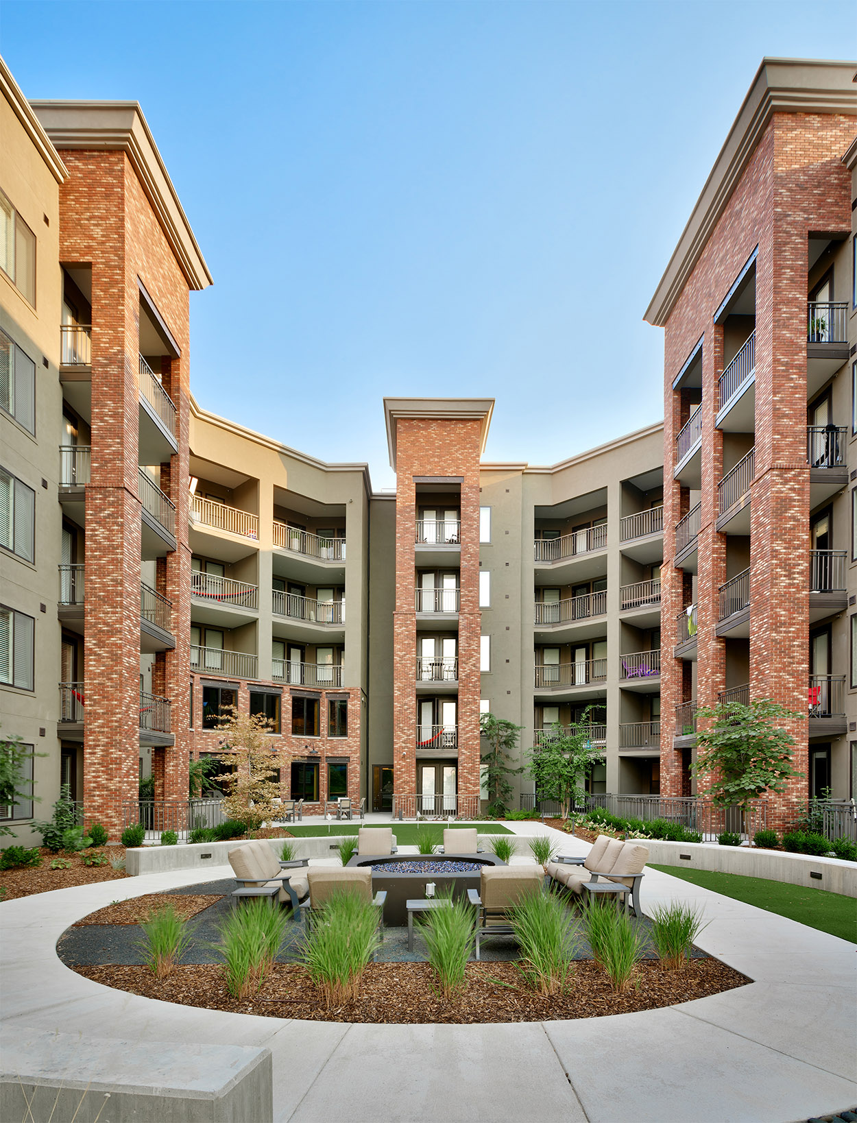 Construction Staking 4th West Apartments Multi-Family Housing Salt Lake City, Utah